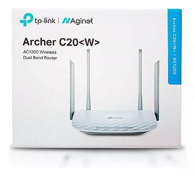 Roteador TP-Link Wi-Fi Ac 750Mbps Archer C20W