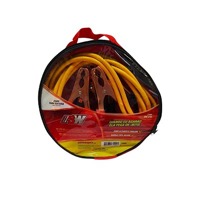 Cabo Para Bateria Sw Chupeta 2,5m 350mp SW1009