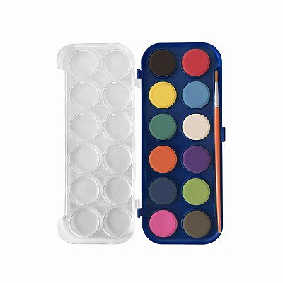 AQUARELA 12 CORES C/ PINCEL