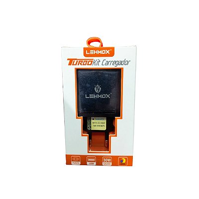 Carregador C/1 Entrada Usb e Sem Cabo LE-90 Funte