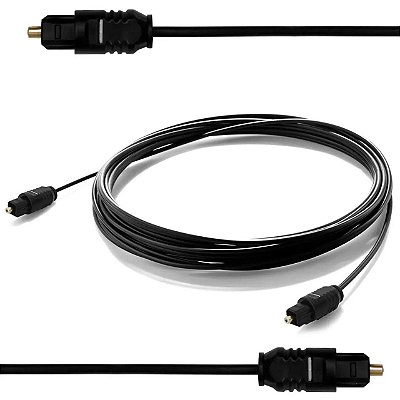 Cabo De Fibra Otica Cor Preta Xc-Cop-5m
