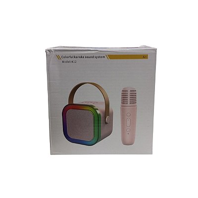 Caixa de Som K12 C/ 1 Microfone