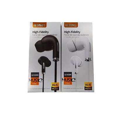 Fone de Ouvido LE-0204