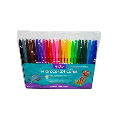 HIDROCOR 24 CORES ESTOJO