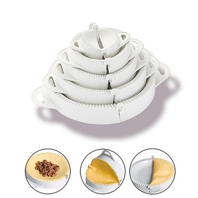 FORMA DE PLASTICO P/PASTEL/FOGAZZA C/5 PCS FP05 KEITA/NP