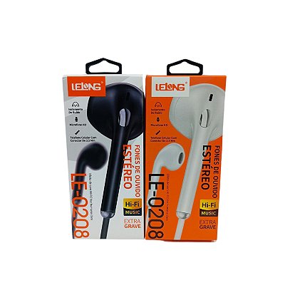 Fone de Ouvido LE-0208