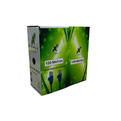 Cabo de Rede RJ 45 Macho XC-CR-100