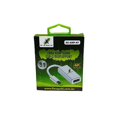 Cabo Adaptador Usb-C Para Displayport XC-ADP-47