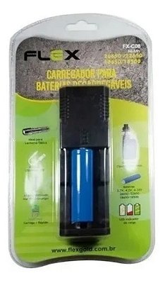 Carregador de Bateria C/1 Bateria FX-C08