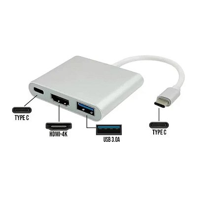 Adaptador Type-c 3x1 XC-ADP-39