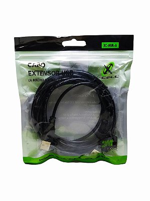 Cabo Extensor Usb A Macho X A Macho 3mt Xc-Mm-A