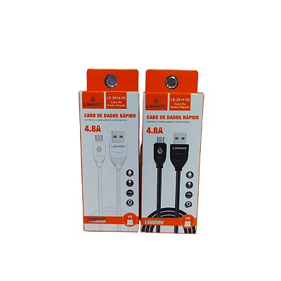 Cabo Micro Usb V8 1mt LE-2014-V8