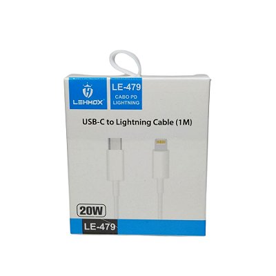 Cabo Tipo Usb-c Para Lightning LE-479
