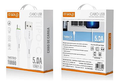 Cabo Usb Para Type-C 1mt CB07-3