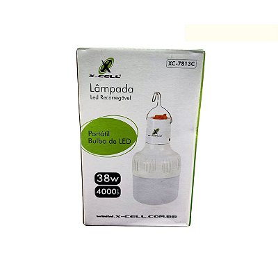 Luminaria Led Portatil Recarregavel 18W XC-7812C