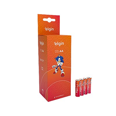 Pilha de Zinco-Carvão Aa R6P Tubo C/ 40 Unid.