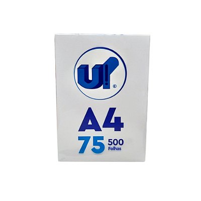 Papel A4 75g Pct C/500 Fls Up