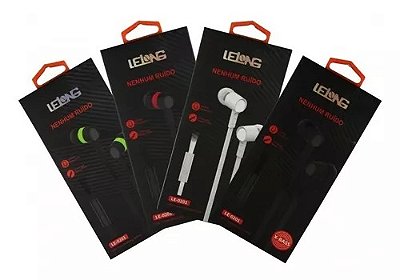 Fone de Ouvido Com Fio LE-0201