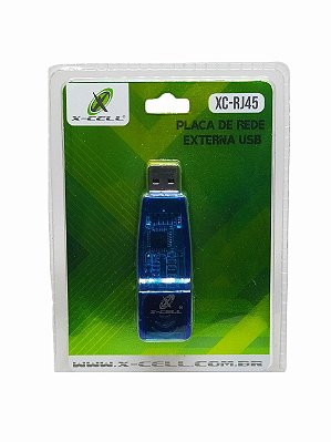 Placa Adap. Usb P/Rede Lan Ether. 10/100 Xc-Rj45