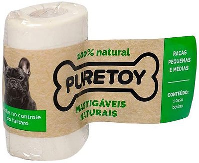 OSSO BOVINO PURETOY NATURAL TAMANHO MÉDIO