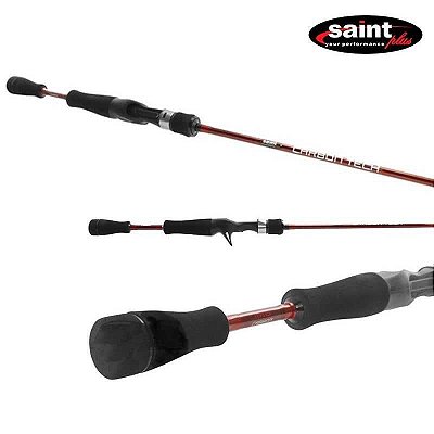 Vara Saint Plus Carbon Tech 17lb 1,68m  562 BC P/ carretilha