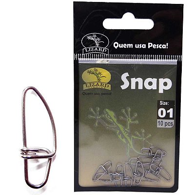 Snap De Aco Lizard N 1 C/ 10 Snap01