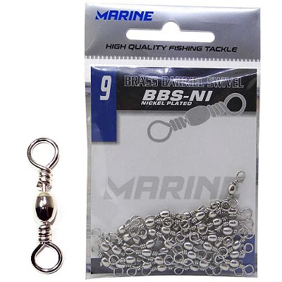 Girador comum Marine Sports BBS Nickel Nº 9 com 50 un.
