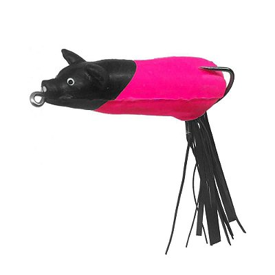 Isca Artificial Tchê Porquinho Bacon Bait 8cm 16g - Rosa