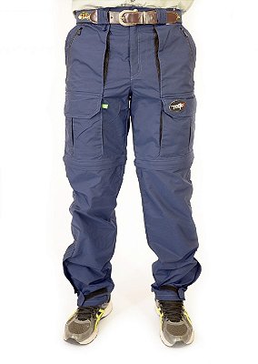 Calça bermuda MTK Amazon Tam: 44 - Cor azul marinho
