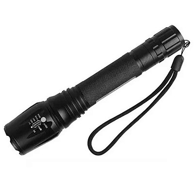 Lanterna Tática Cree T6 Recarregável JYX JY-8668B LED