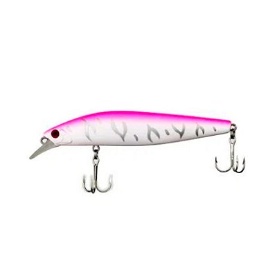 Isca Pesca Brasil Monet 99mm 17g Rosa/Branco 095106-RSBC