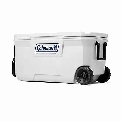 Caixa térmica Coleman 316 Series 100QT 94lt com roda Marine 110630006488
