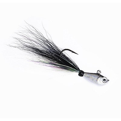 Isca artificial Marine Sports Streamer Jig JH 15g Cor  02-BW