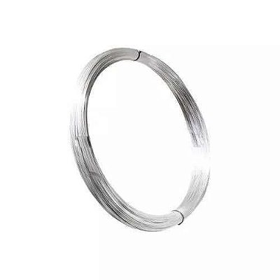 Fio de aço rígido para encastoar - n 24 - com 10m Aprazivel