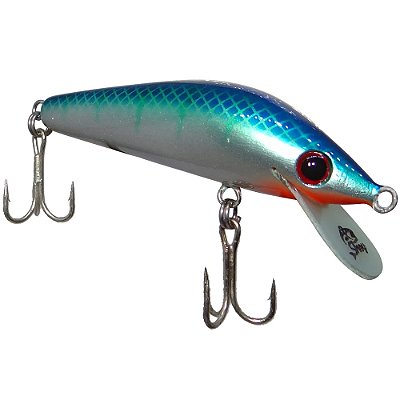 Isca artificial Artesanal J Strey Sabre 11g Cor 1200 Cromada