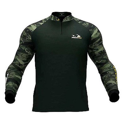 Camiseta de Pesca Presa Viva Camuflada 08 EXG