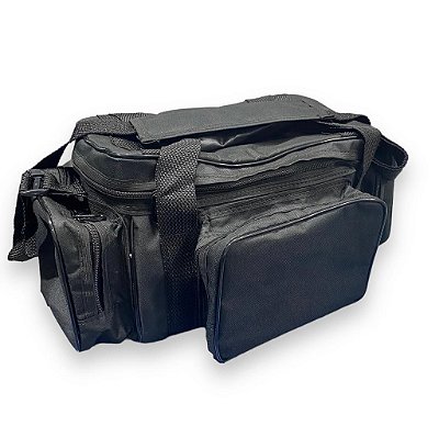 Bolsa apetrecho de Pesca M Preta Martinelli New