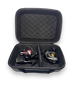 Estojo Duo porta carretilha ou molinetes
