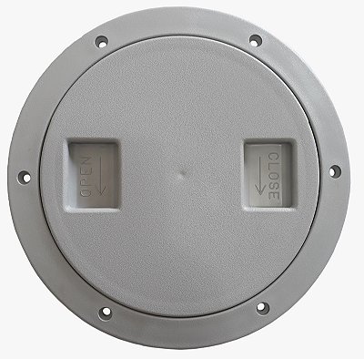 Tampa inspeção HP 6 polegadas Branco