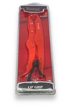 Alicate Sumax Lip Boga Grip SU-2304 Vermelho