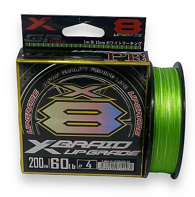 Linha Multifilamento G-soul Upgrade Pe 8x 60lb 200m