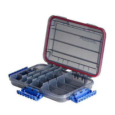 Caixa Marine Sports MWR355 com detalhe Water Resistant. c/12 divisórias