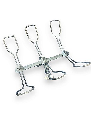 Suporte Rio Mar para vara barco Morcinha de 03 varas Hobby