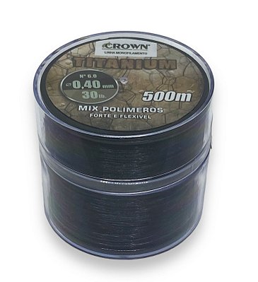 Linha Crown Titanium 0,40mm 500m