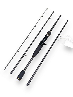 Vara Intergreen Adventure 4 partes ADC59MM-4  cabo EVA bipartido 10-20lb 1,75m carretilha