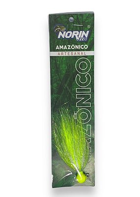 Isca artificial Norin Jig Amazônico  BL 03 18 g anzol 6/0 Bolinha Doubletail