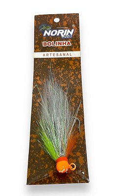 Isca artificial Norin Jig Bolinha BL 15 8g anzol 4/0 Artesanal