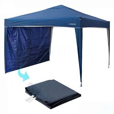 Parede Lateral Gazebo Trixx Azul Compatível Nautika