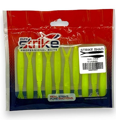 Isca Strike Shad 90 - 9cm Citrus