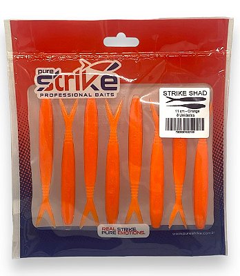 isca Strike Shad 110 - 11cm Orange
